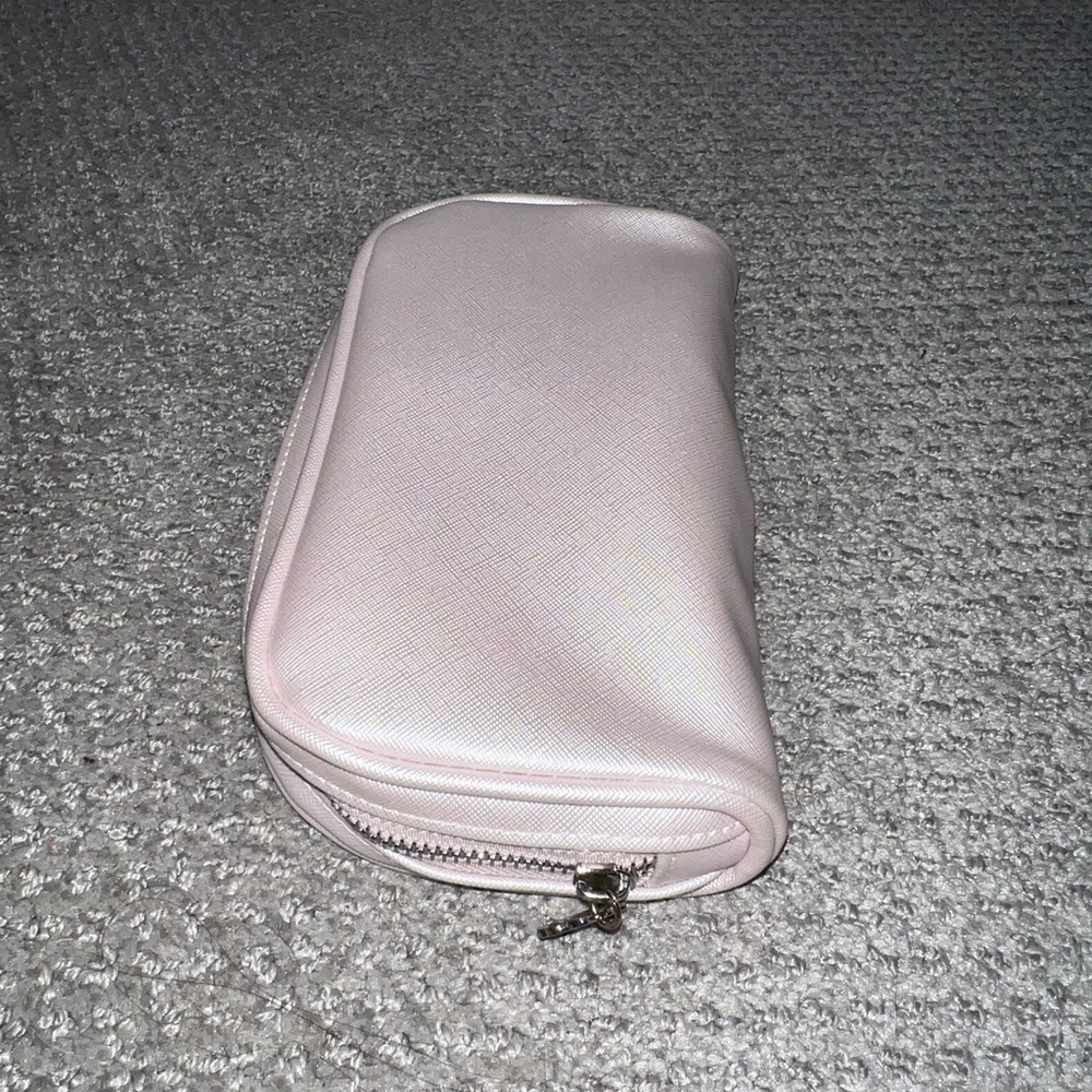 Pale Pink Makeup Bag